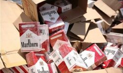 کشف ۷۰۰ هزار سیگار قاچاق در چهاردانگه