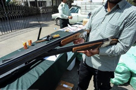 انهدام باند قاچاق سلاح و مهمات غیر  مجاز در اسلامشهر