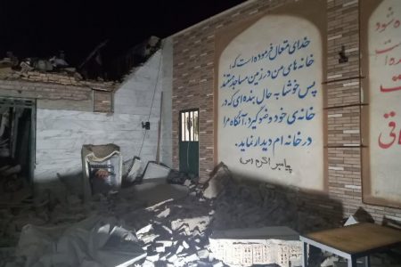 حریق و انفجار آبدارخانه مسجد ولیعصر ضیاءآباد اسلامشهر بر اثر فرسودگی لوله های گاز