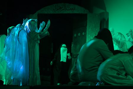 نمایش بزرگ «مادر آسمانی» در اسلامشهر به روی صحنه رفت