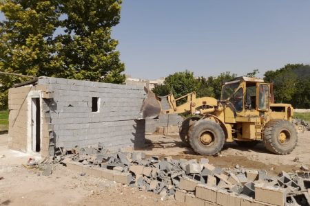 تخریب ۷۰۱ مورد ساخت و ساز غیرمجاز در اسلامشهر