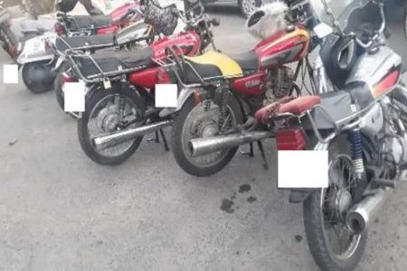 توقيف ۵۶ موتورسيکلت متخلف در اسلامشهر