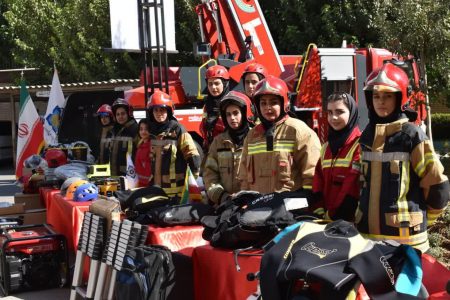 بانوان آتشنشان اسلامشهری صاحب ایستگاه می شوند