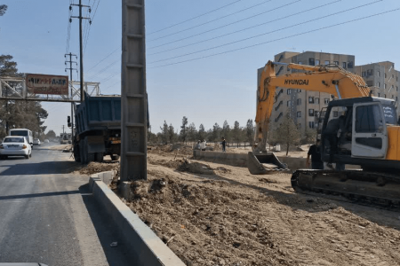 قطع درختان واوان به دلیل اجرای پروژههای عمرانی است