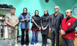 نمایندگان اسلامشهر قهرمان و نائب قهرمان تیراندازی استان تهران