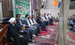 حضور نماینده مجلس شورای اسلامی در میان نمازگزاران شهرک مهدیه