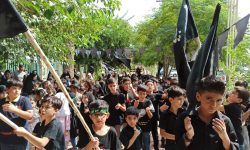 برپایی مراسم عزاداران کوچک حسینی