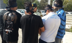 دستگیری باند ۵ نفره اراذل و اوباش مسلح در اسلامشهر