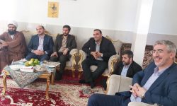 دیدار استاندار تهران با خانواده شهید مدافع امنیت حسین تقی پور