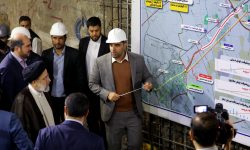 بازدید رئیس‌جمهور از روند ساخت متروی اسلامشهر