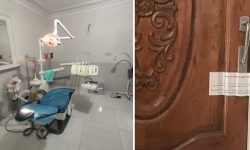 پلمپ مطب دندانپزشکی غیر مجاز در زرافشان