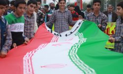 برگزاری باشکوه راهپیمایی ۱۳ آبان در اسلامشهر