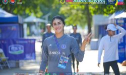 دبل نقره‌ای قایقران اسلامشهری در سرزمین اژدها